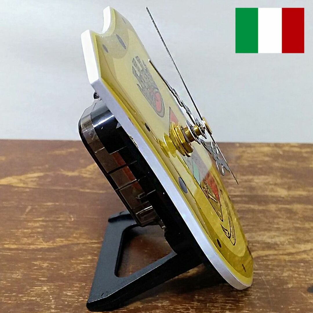 アンティークこだわりある個性派デザイン イタリアンデザイン置時計 インテリア/住まい/日用品のインテリア小物(置時計)の商品写真