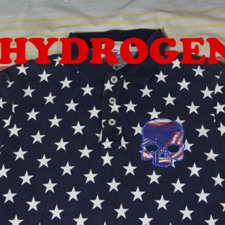 ハイドロゲン(HYDROGEN)のハイドロゲン ドクロ ポロシャツ 12789ｃ 正規品 HYDROGEN 00(ポロシャツ)