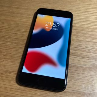 アイフォーン(iPhone)のiPhone 7 Jet Black 128 GB SIMフリー(携帯電話本体)