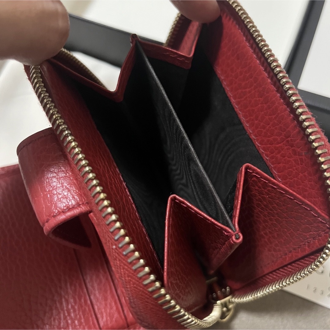 GUCCI グッチ 二つ折り財布 箱・保存袋・ケアカード GUCCI グッチ 二つ折り財布 箱・保存袋・ケアカード