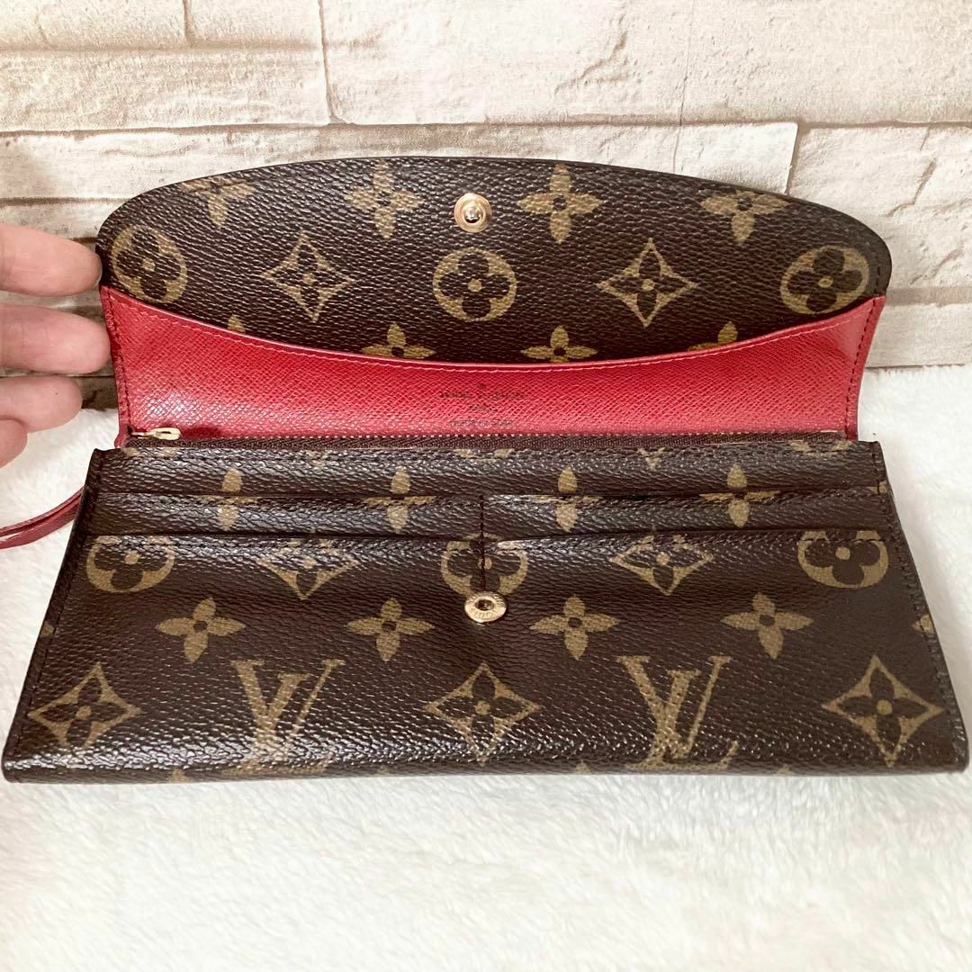 ☆美品☆ ルイヴィトン モノグラム ポルトフォイユ・エミリー 長財布