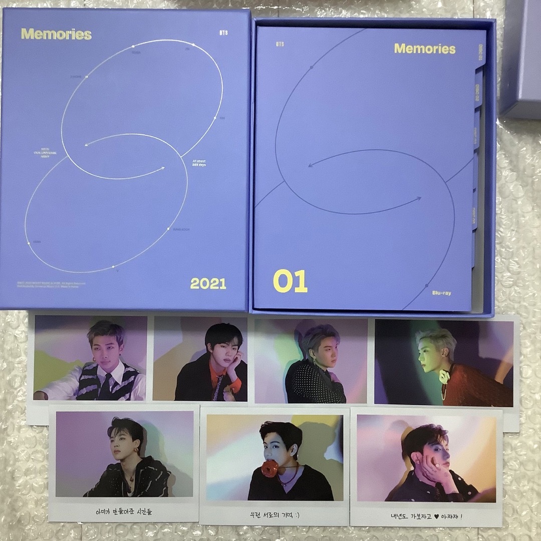 BTS MEMORIES OF 2020 2021 Blu-ray フォトブック-