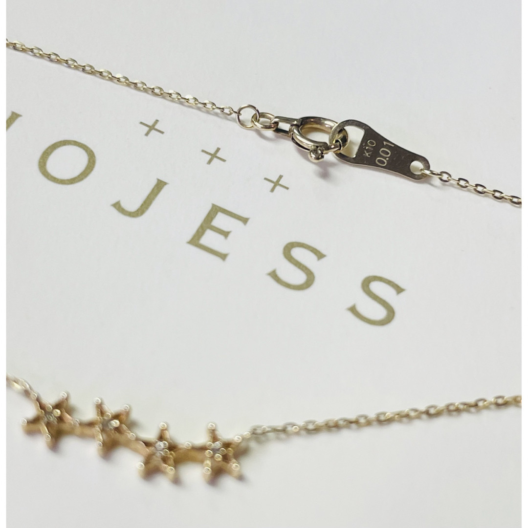 ◼️完売品◼️【NOJESS】K10スターモチーフダイヤネックレス-