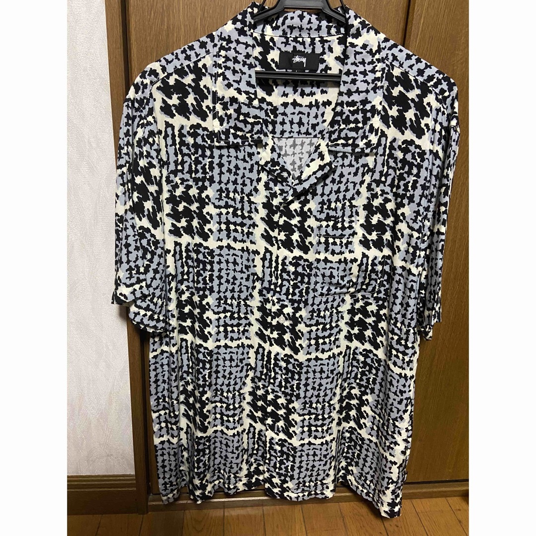 Stussy 2021SS Hand Drawn Houndstooth シャツ