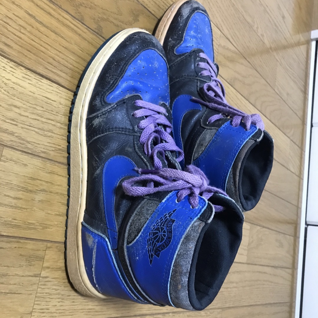 Jordan Brand（NIKE）(ジョーダン)のSpecial vintage 1985年製　AIR JORDAN Ⅰ 青黒 メンズの靴/シューズ(スニーカー)の商品写真