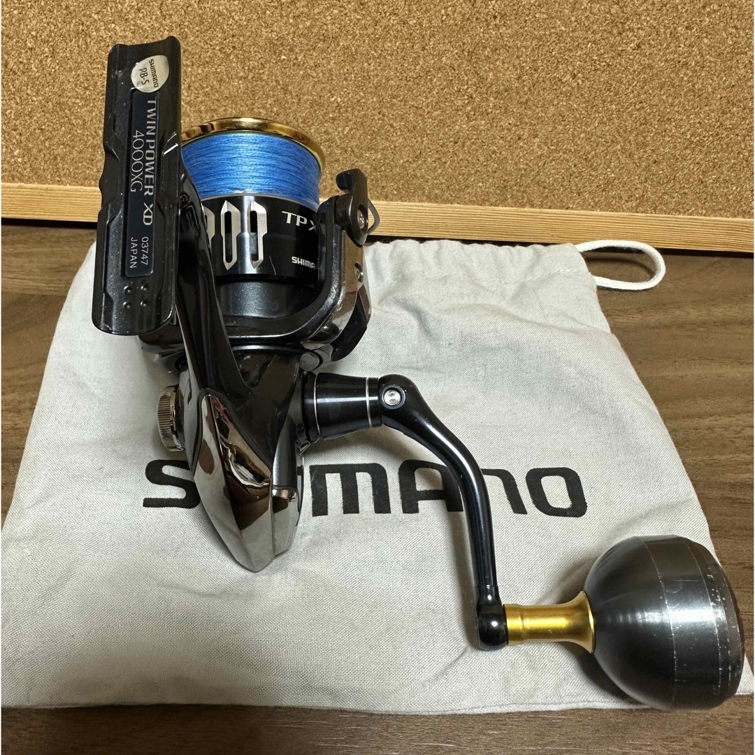 SHIMANO 17 ツインパワー XD 4000XG 夢屋 ハンドルノブ - electrabd.com