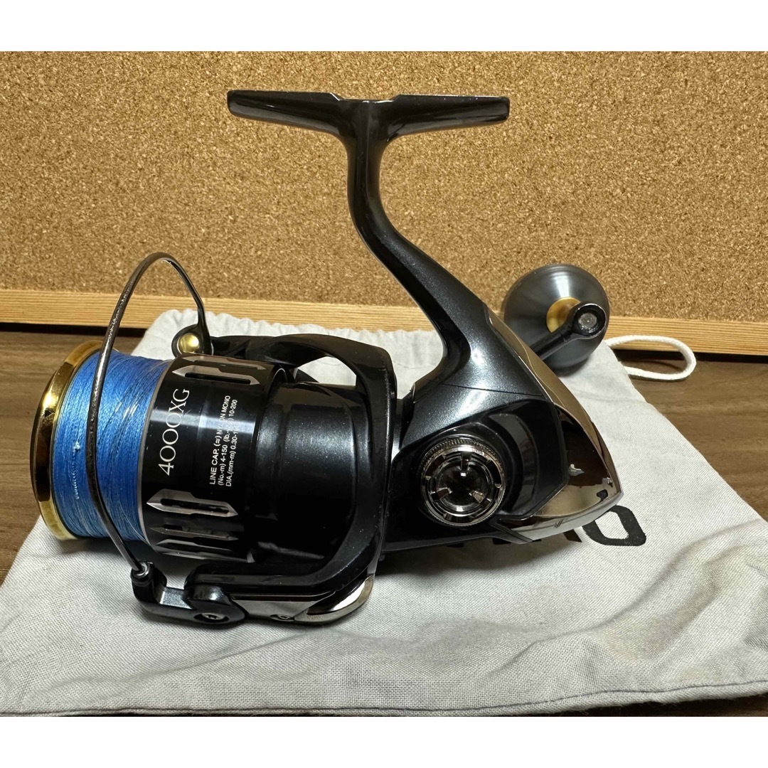 SHIMANO 17 ツインパワー XD 4000XG 夢屋 ハンドルノブ 安心にお届け