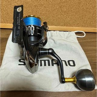 SHIMANO 17 ツインパワー XD 4000XG 夢屋 ハンドルノブ