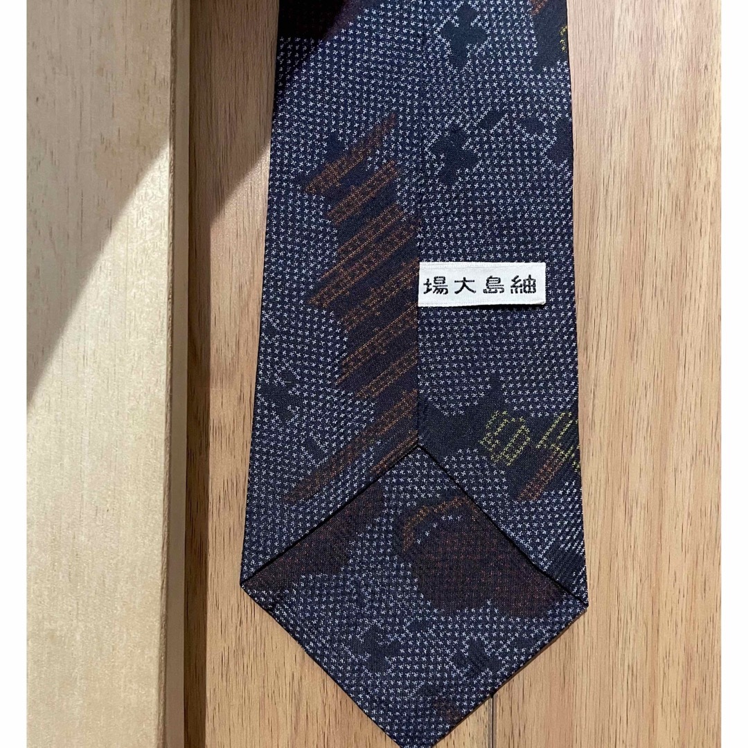 大島紬　ネクタイ メンズのファッション小物(ネクタイ)の商品写真