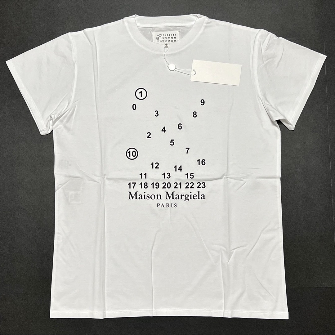 【新品】Maison Margiela メゾン マルジェラ ロゴ Tシャツ 白