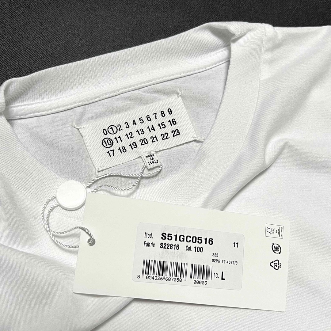 Maison Martin Margiela - L 新品 メゾンマルジェラ ナンバリング ロゴ