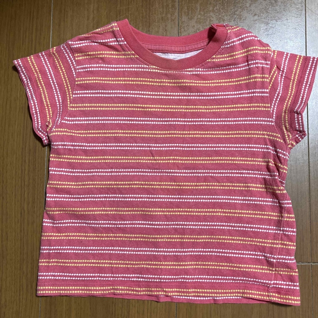 半袖　Tシャツ 80 2着 キッズ/ベビー/マタニティのベビー服(~85cm)(Ｔシャツ)の商品写真