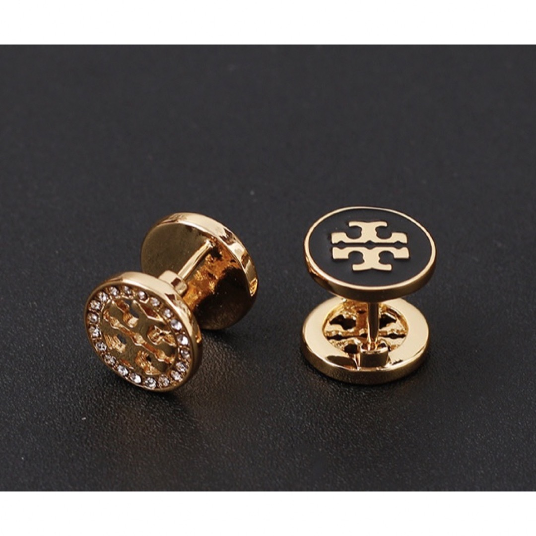 Tory Burch(トリーバーチ)のTBP031B5トリーバーチ Tory Burch   リバーシブル両面　ピアス レディースのアクセサリー(ピアス)の商品写真