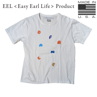 イール(EEL)のEEL Products ホワイト 半袖T]シャツ(Tシャツ/カットソー(半袖/袖なし))