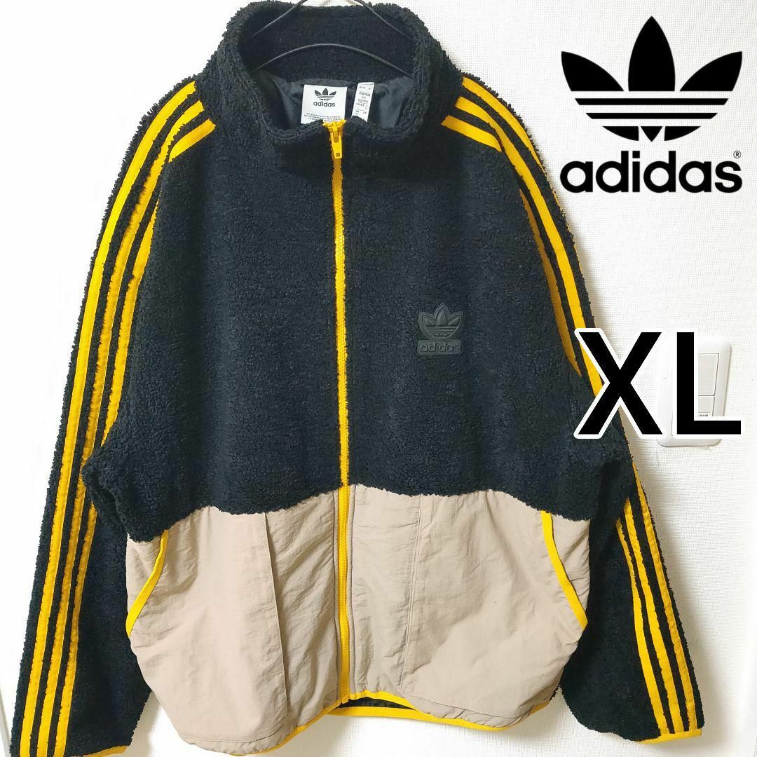 Originals（adidas） - adidas シェルパ フルジップ ボアブルゾン