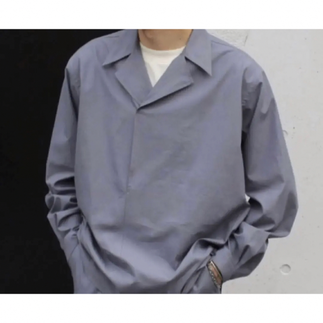 22SS WASHED FINX TWILL P/O SHIRTS 常田大希　4