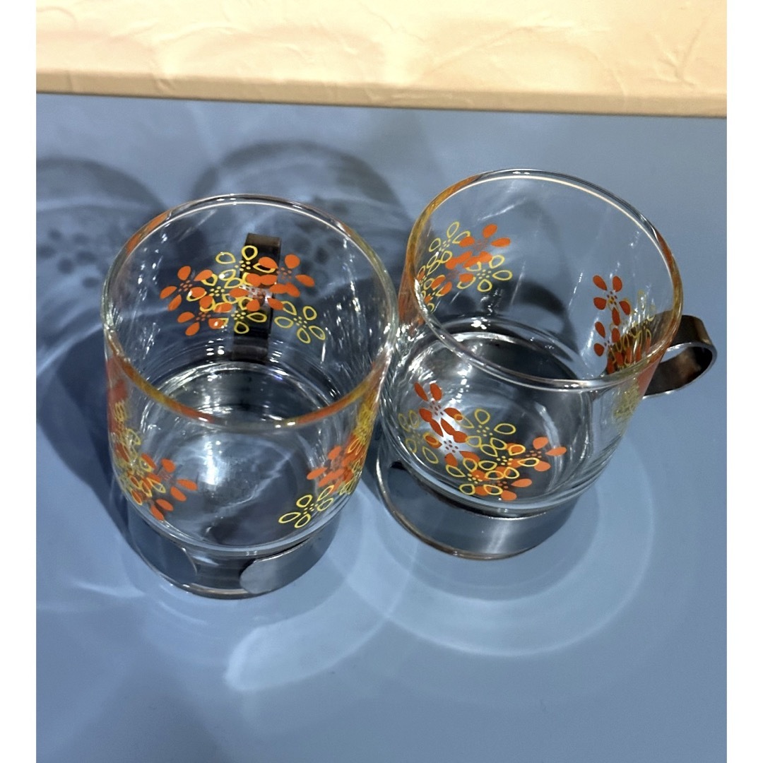 東洋佐々木ガラス - 昭和レトロ ホルダー付きタンブラー 耐熱グラス ...