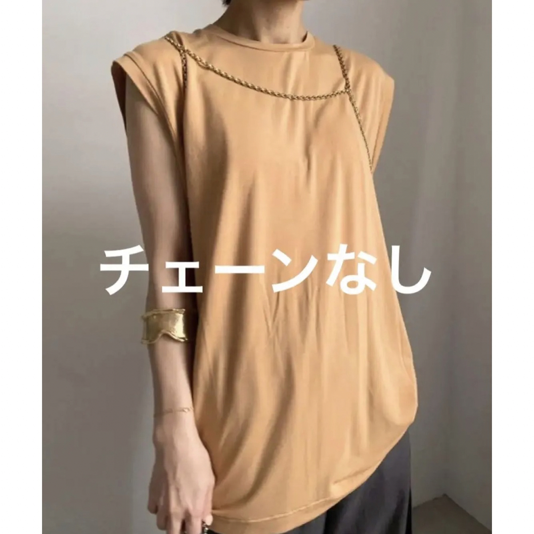 Ameri VINTAGE(アメリヴィンテージ)のMEDI CHAIN HARNESS SET TANK チェーン欠品 レディースのトップス(Tシャツ(半袖/袖なし))の商品写真