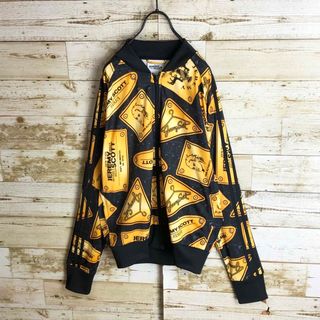 adidas アディダス ジェレミースコット コラボ ジャージ 総柄 3ライン-