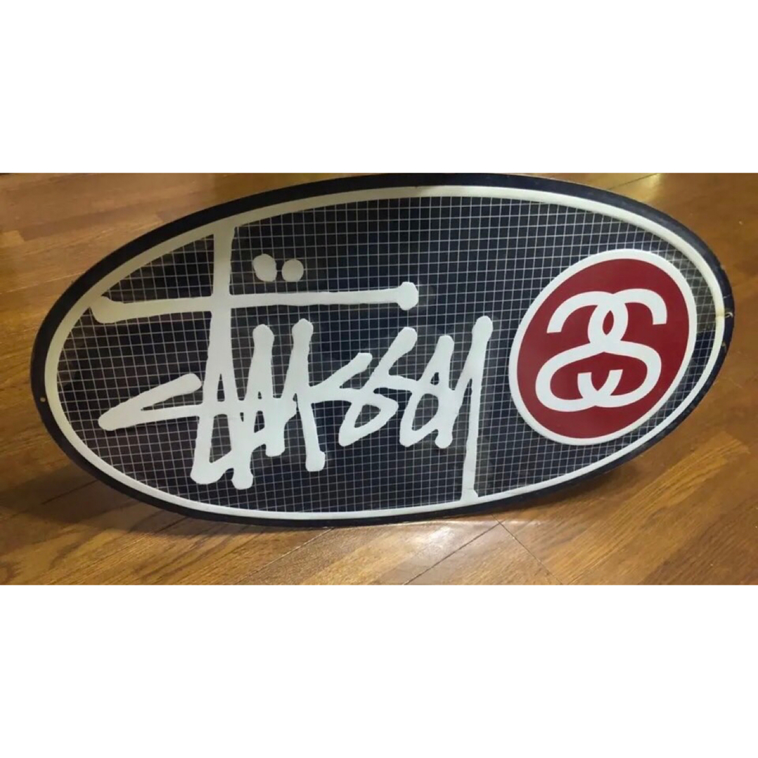 激レア!店舗用看板 oldstussy CHANEL ロゴstussy プレート-