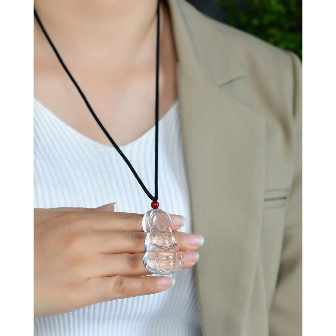 激安 買取 価格 【高級】白水晶 ネックレス 28g ネックレス