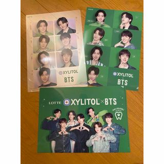 ボウダンショウネンダン(防弾少年団(BTS))のBTS クリアファイル　キシリトール　bts 非売品　ファイル　セブン　イオン(アイドルグッズ)