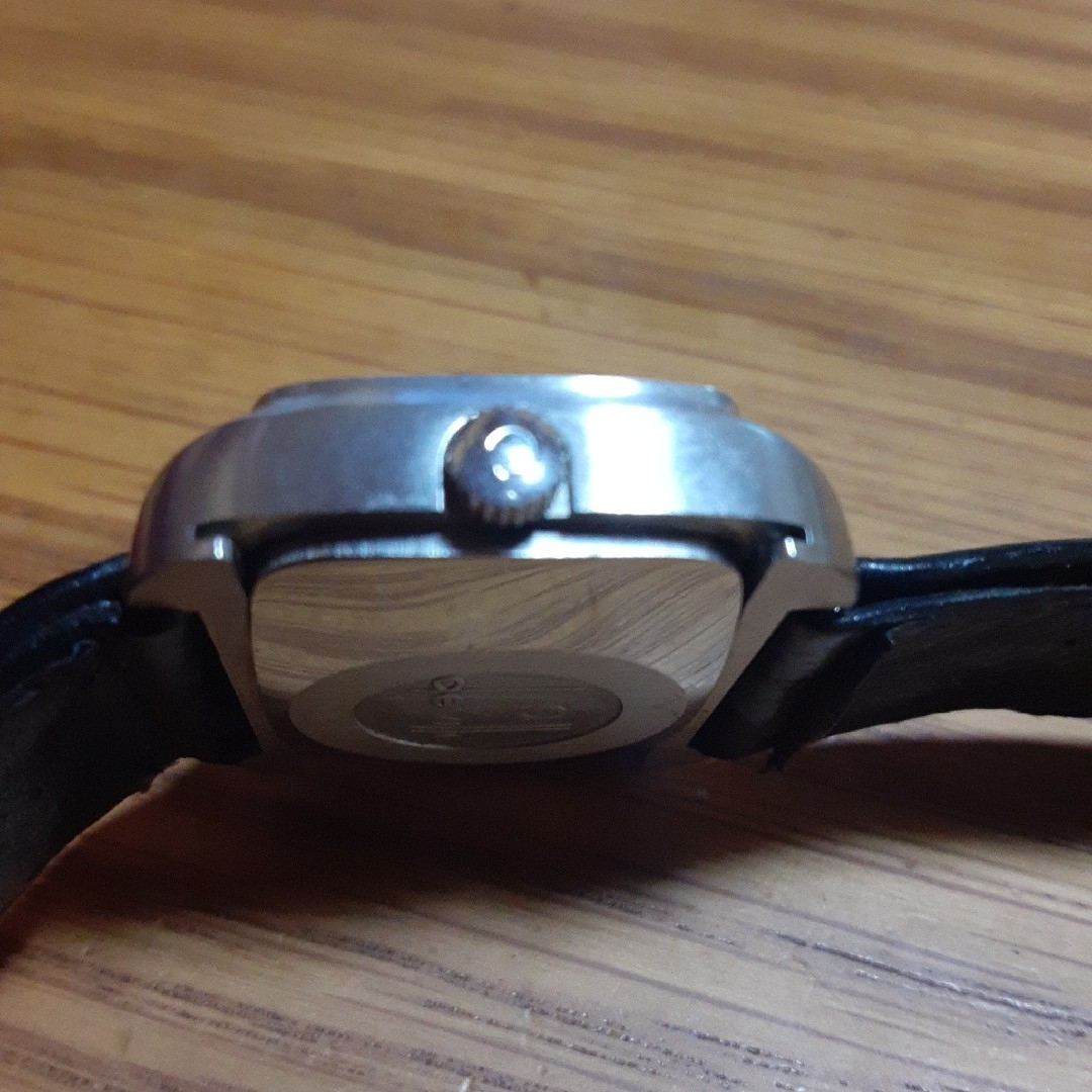 オメガ　デビル　自動巻きメンズ腕時計　稼働品　純正風防　純正ベルト尾錠