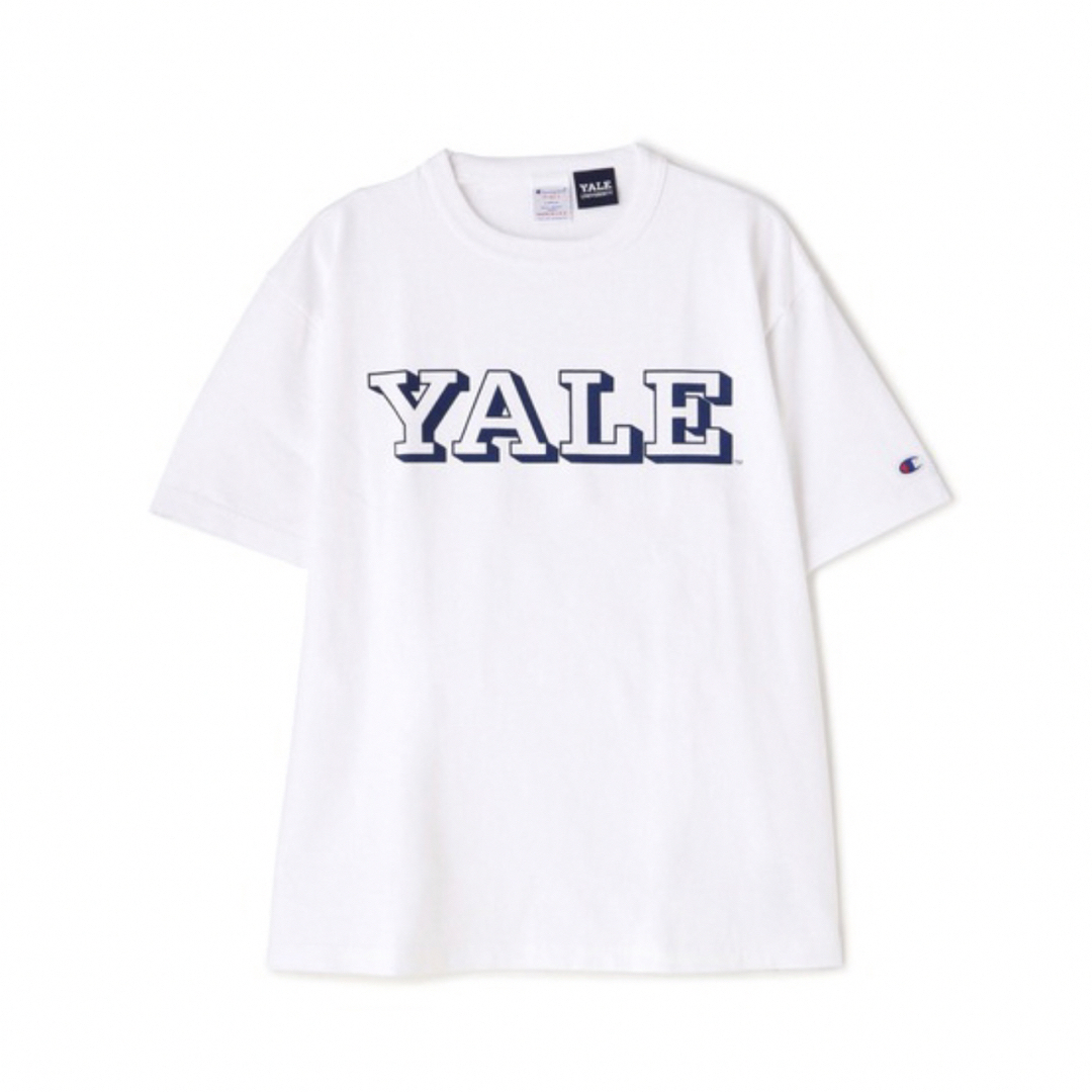 チャンピオン T1011 カレッジプリント YALE 染み込み Tシャツ L