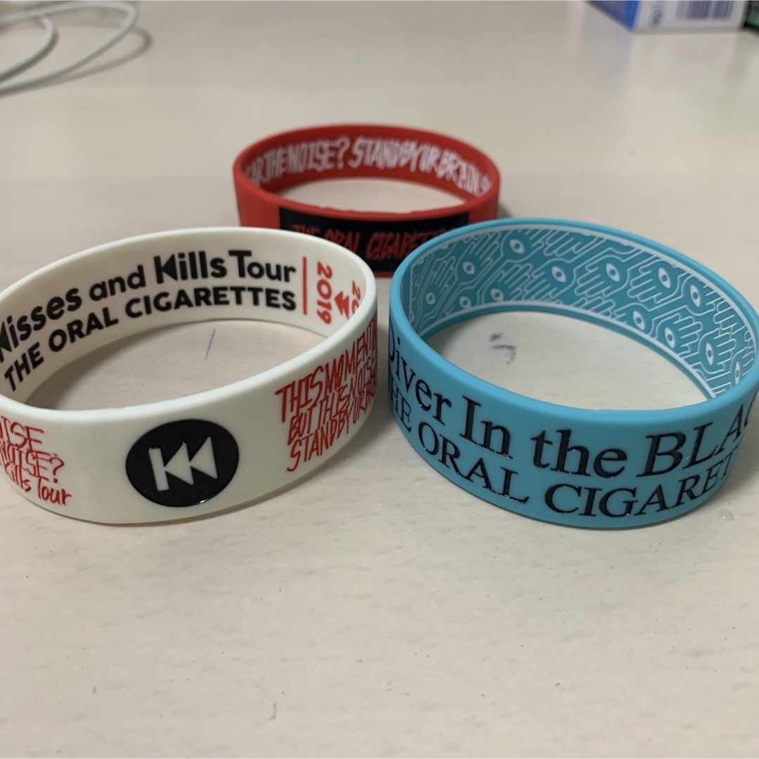 THE ORAL CIGARETTES ラバーバンドセットの通販 by りりーあんこ|ラクマ