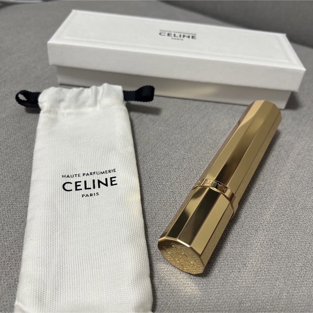 最終値下げCELINE トラベルスプレー ゴールド - ユニセックス