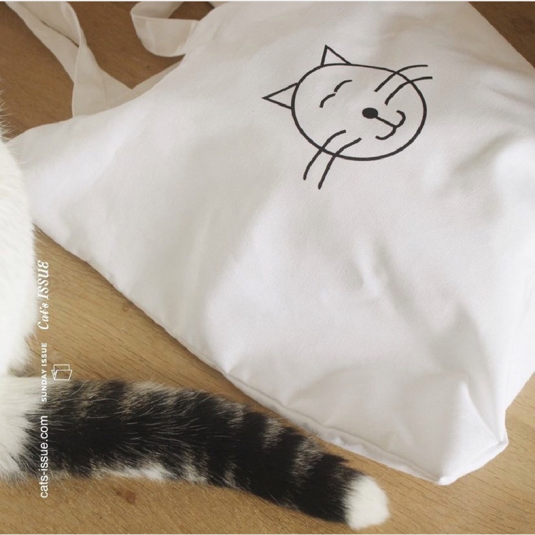 HIMAA × CAT'S ISSUE ネコが入ってますトート レディースのバッグ(トートバッグ)の商品写真