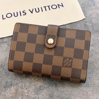 ルイヴィトン(LOUIS VUITTON)の最高級美品⭐️ ルイヴィトン ダミエ ヴィエノワ 新型モデル 8カード がま口(財布)