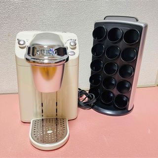 美品　キューリグ　BS200 家庭用コーヒーメーカー　カプセル付き　すぐ飲める！