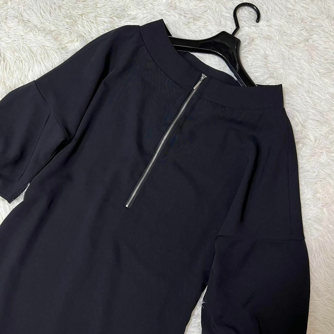 【美品】MARNI センタージップ ワンピース 袖パフ 38サイズ