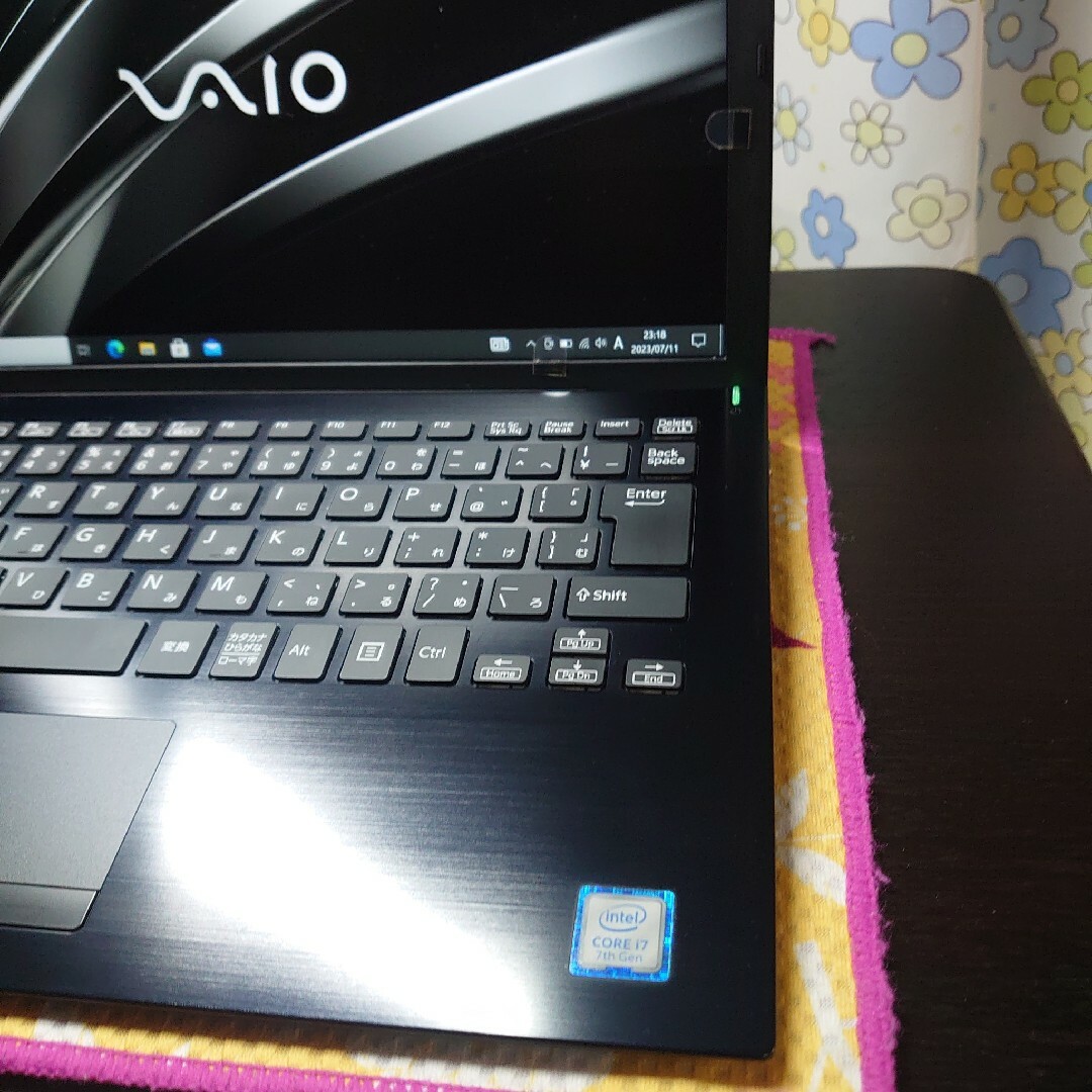 VAIO(バイオ)の高性能i7！軽量モデル！VAIO proPG！ノートパソコン！office スマホ/家電/カメラのPC/タブレット(ノートPC)の商品写真