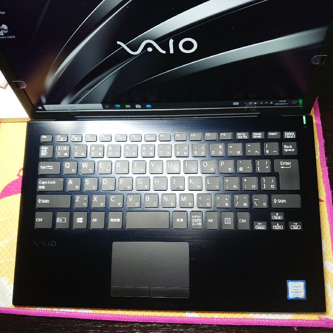 VAIO(バイオ)の高性能i7！軽量モデル！VAIO proPG！ノートパソコン！office スマホ/家電/カメラのPC/タブレット(ノートPC)の商品写真