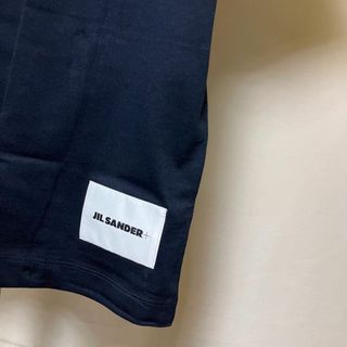 新品 M JIL SANDER 22aw パックTシャツ 紺 バラ 4582