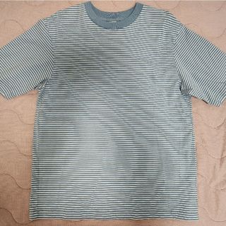 ユニクロ(UNIQLO)のUNIQLO ユニクロ オーバーサイズボーダーTシャツ(Tシャツ(半袖/袖なし))