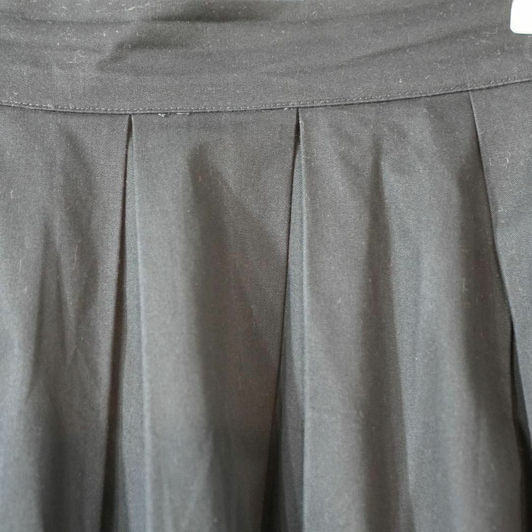 LEPSIM(レプシィム)のLEPSIM コットンタックフレアーロングスカート ダークネイビーM レディースのスカート(ロングスカート)の商品写真