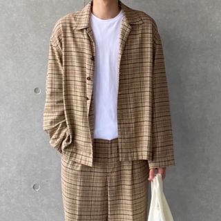 値下げ可 AURALEE SILK SUMMER TWEED SETUP-