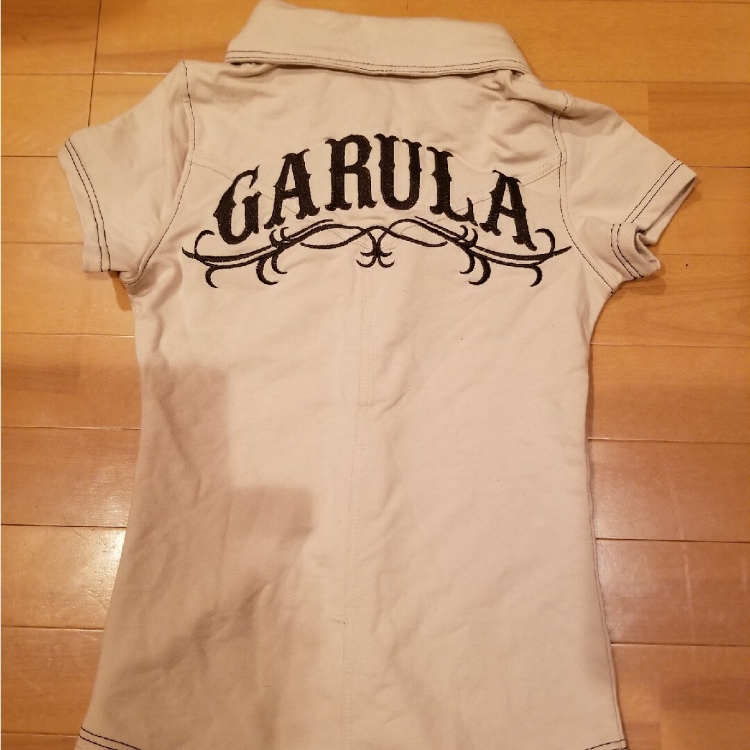 GARULAバックロゴシャツ