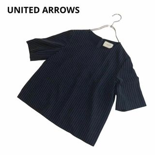 ユナイテッドアローズ(UNITED ARROWS)のUNITED ARROWS★ユナイテッドアローズ★ストライプブラウス★ブラウス(シャツ/ブラウス(半袖/袖なし))