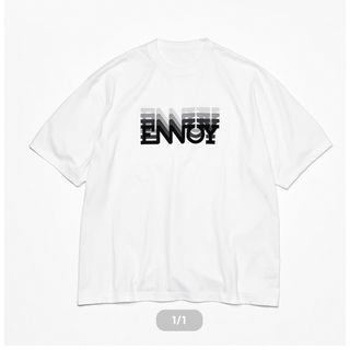 ワンエルディーケーセレクト(1LDK SELECT)のennoy ELECTRIC LOGO GRADATION SS TEE(Tシャツ/カットソー(半袖/袖なし))