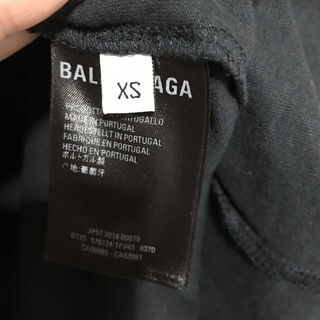 Balenciaga - バレンシアガ Tシャツネイビー XSサイズの通販 by ゆぅゆ