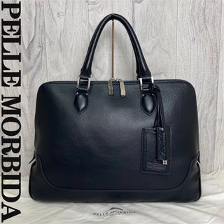 PELLE MORBIDA - 人気♡極美品♡A4可♡保存袋付♡シュリンクレザー