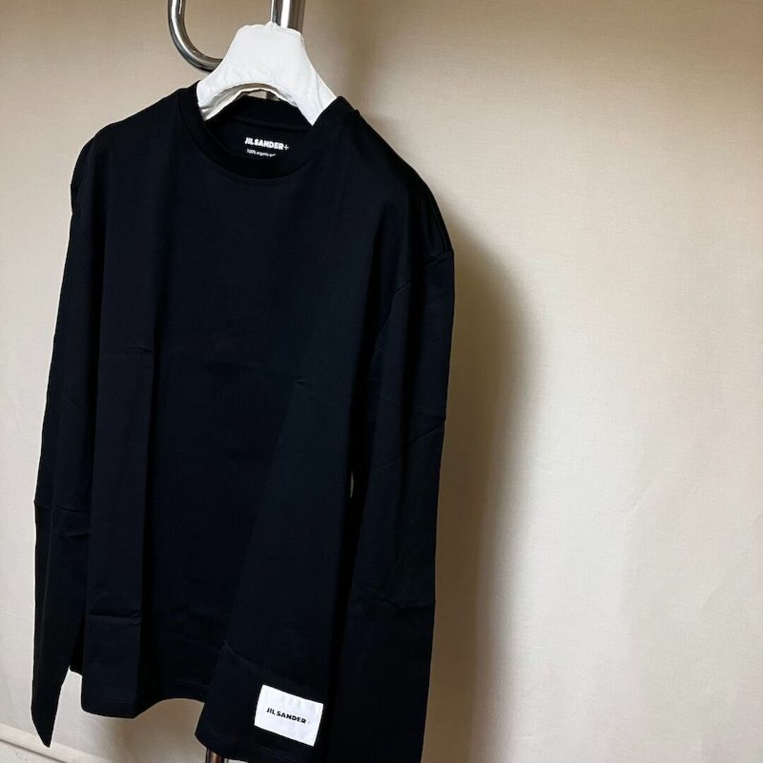 Jil Sander(ジルサンダー)の新品 M JIL SANDER 22aw パックTシャツ 黒 長袖 3631 メンズのトップス(Tシャツ/カットソー(七分/長袖))の商品写真