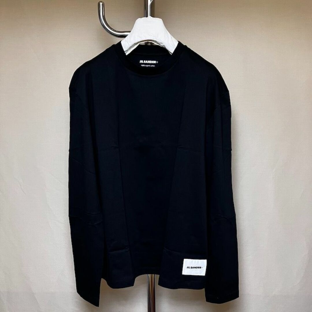 Jil Sander(ジルサンダー)の新品 M JIL SANDER 22aw パックTシャツ 黒 長袖 3631 メンズのトップス(Tシャツ/カットソー(七分/長袖))の商品写真