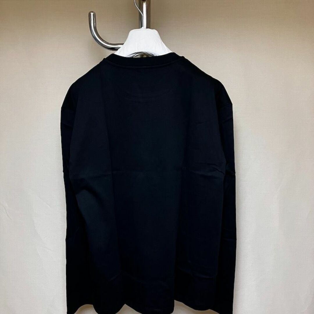 Jil Sander(ジルサンダー)の新品 M JIL SANDER 22aw パックTシャツ 黒 長袖 3631 メンズのトップス(Tシャツ/カットソー(七分/長袖))の商品写真