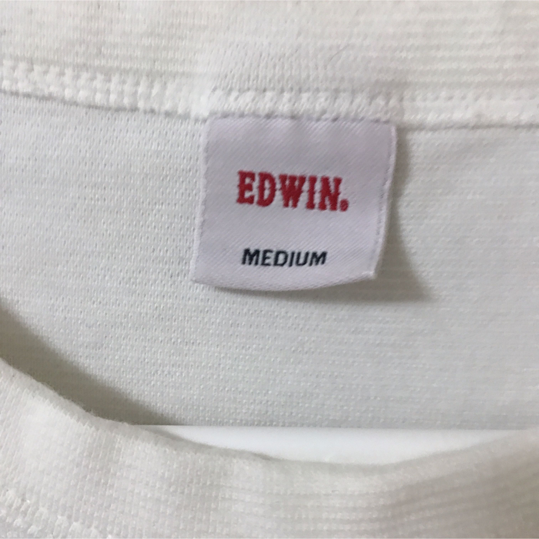 EDWIN(エドウィン)のEDWIN エドウィン　Tシャツ　ホワイト メンズのトップス(Tシャツ/カットソー(半袖/袖なし))の商品写真