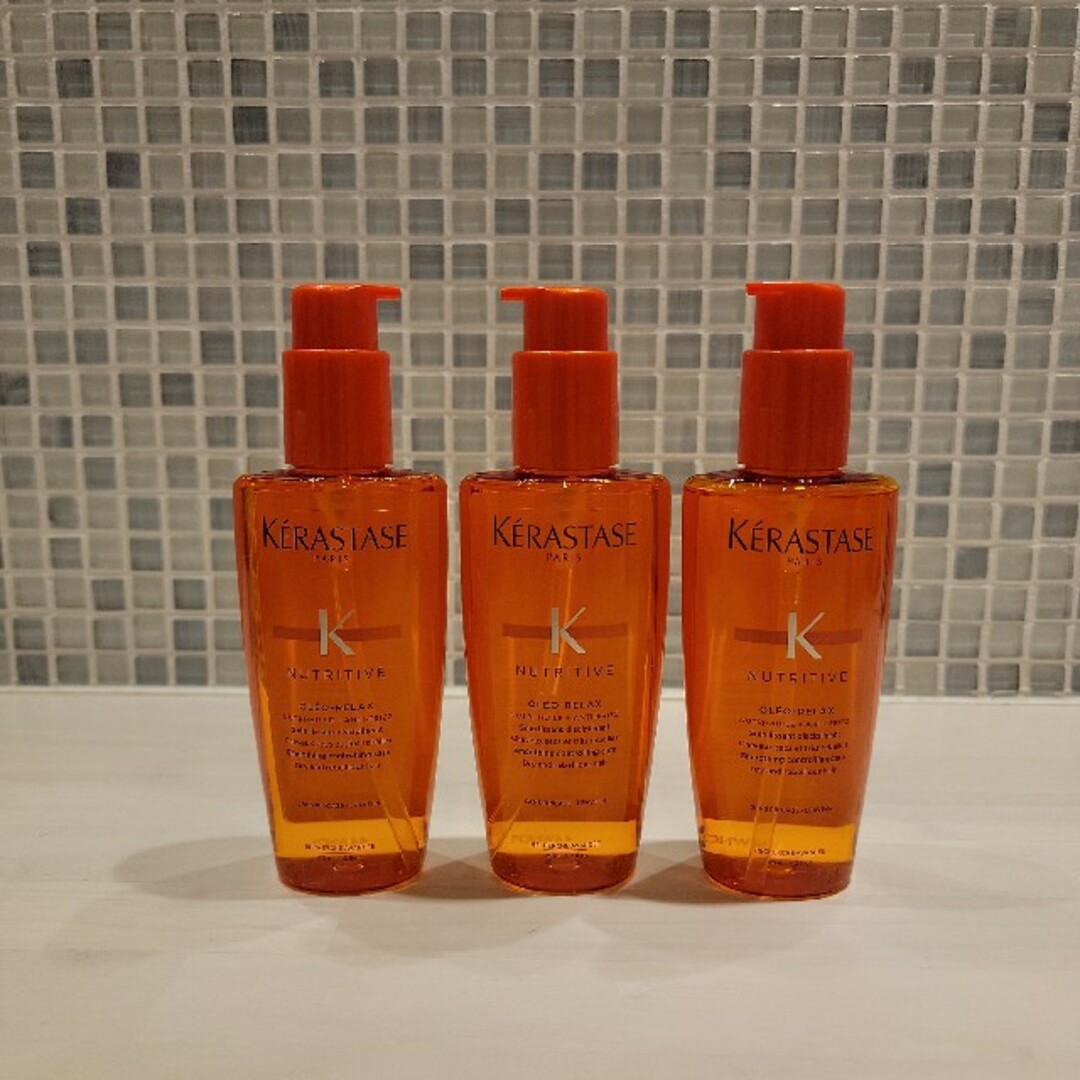 KERASTASE(ケラスターゼ)の新品未使用　ケラスターゼ 　ソワン オレオ リラックス　125ml×3本セット コスメ/美容のヘアケア/スタイリング(トリートメント)の商品写真